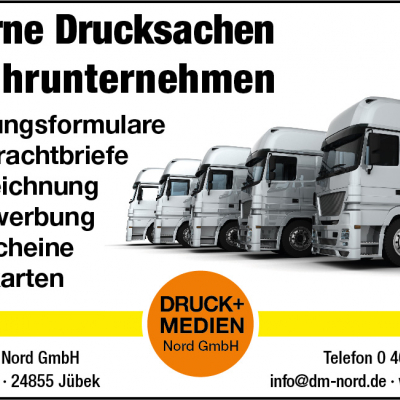 Drucksachen für die Transport- und Logistikbranche