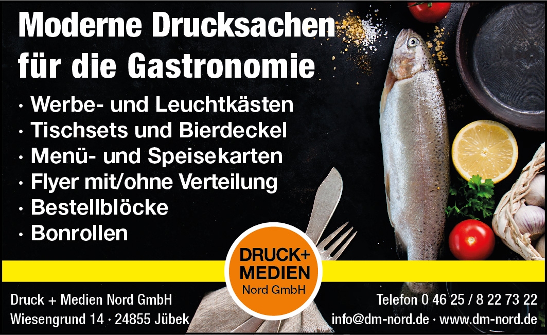 Gedrucktes für die Gastronomie